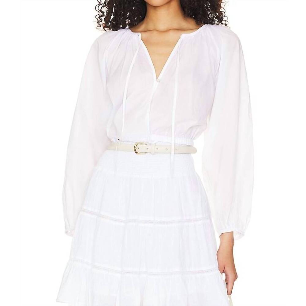 NEW RAILS katia top in beach white